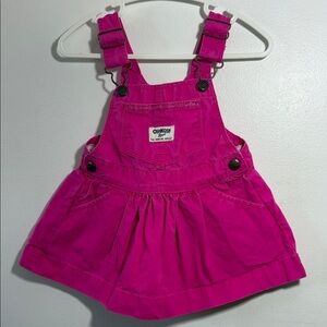 OshKosh B'gosh Fuchsia Baby Dress, PRELOVED, 9M